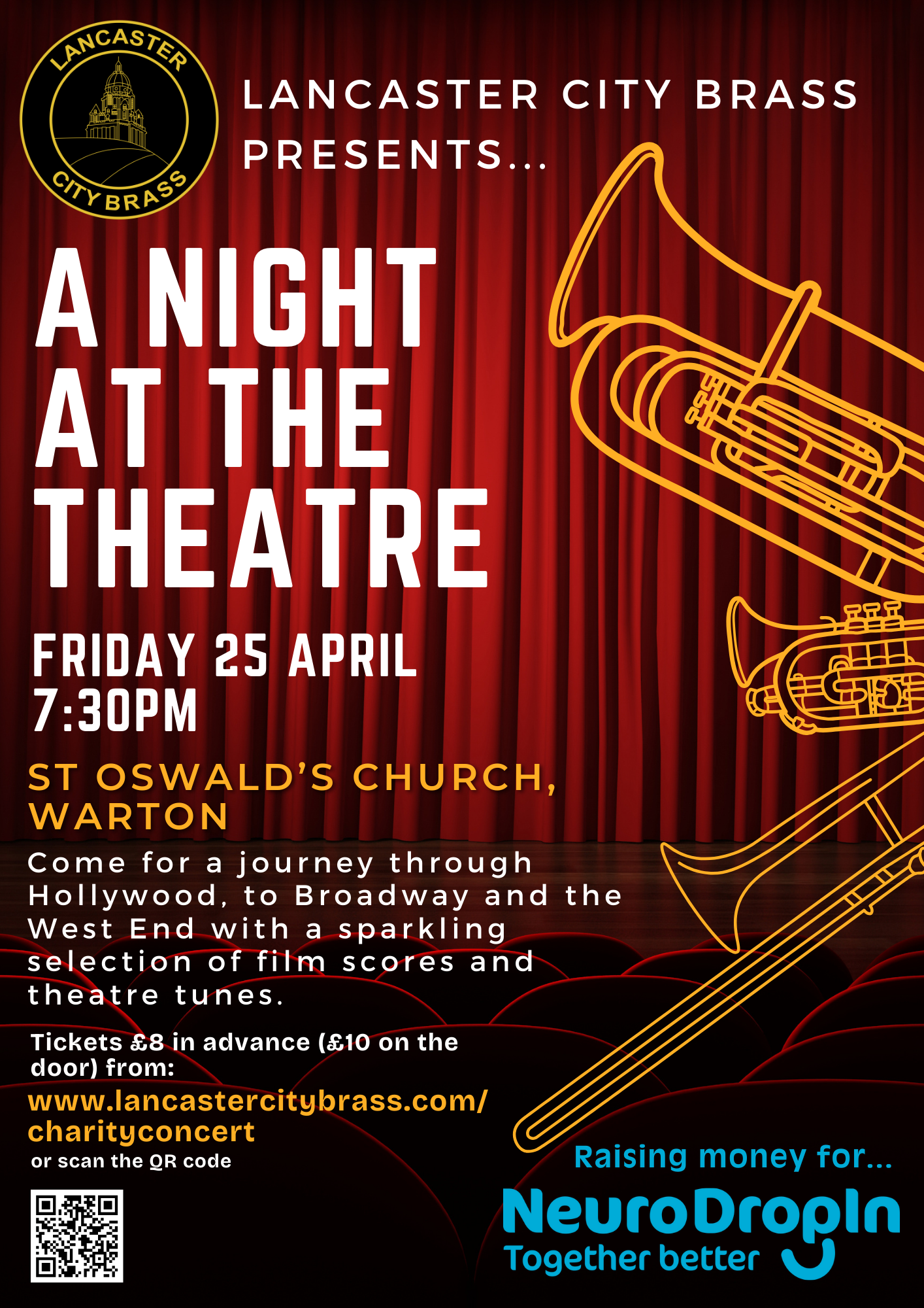 Charity Concert- Lancaster City Brass - 125 April 2025